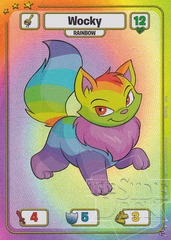 Wocky, Rainbow (138) - Textured Foil